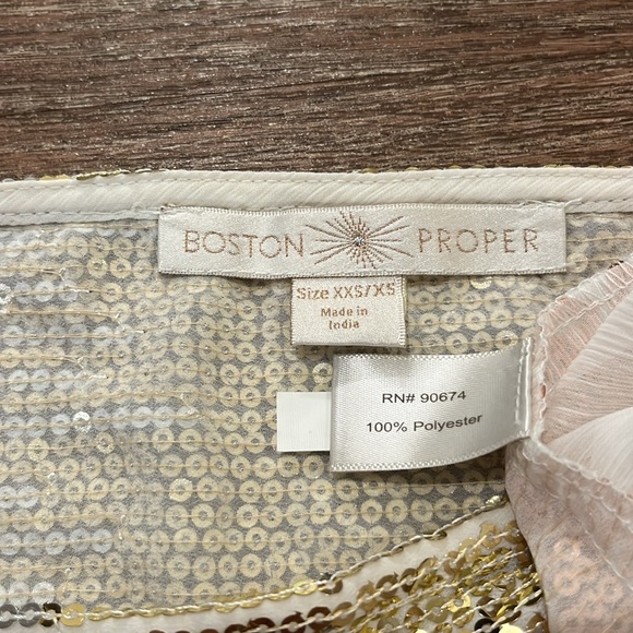 NWOT Boston Proper Multicolored Sequined Poncho - Picture 12 of 14